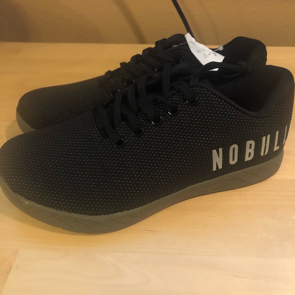 No Bull trainers black olive green sole